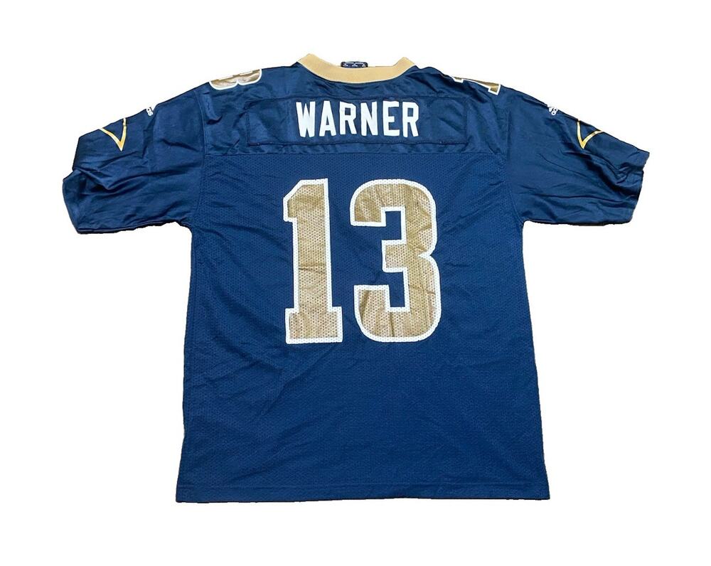St. Louis Rams | Men’s Medium “#13 Kurt Warner” Jersey